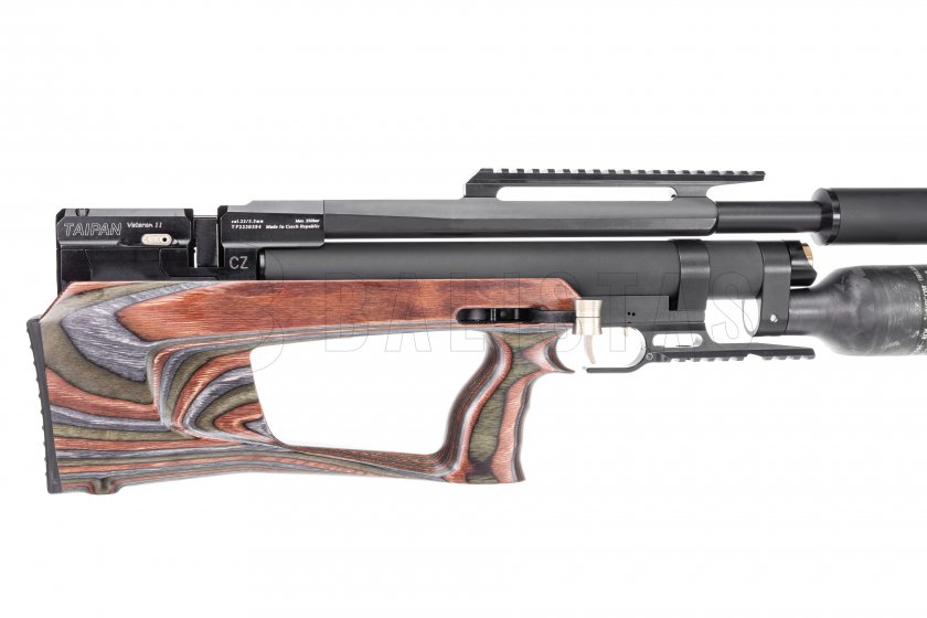Vzduchovka Taipan Veteran II TAC 550mm 5,5mm Tactical Laminate Forest 5.jpg