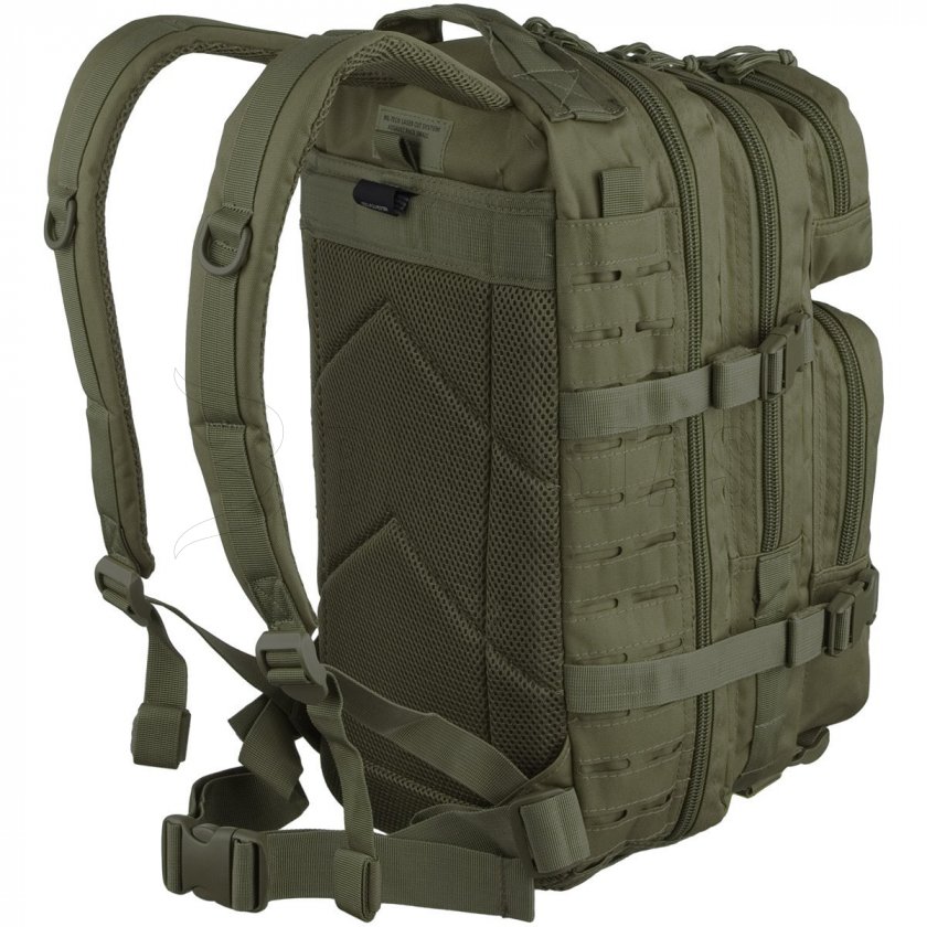 Batoh Mil-Tec US Assault Laser Cut 20l zeleny 2.jpg