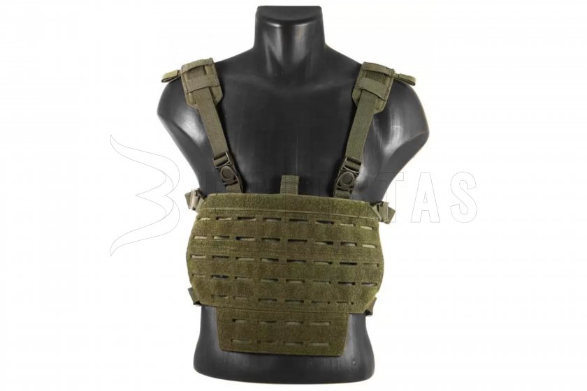 Lehká taktická vesta Mil-Tec Chest Rig Zelená 3.jpg