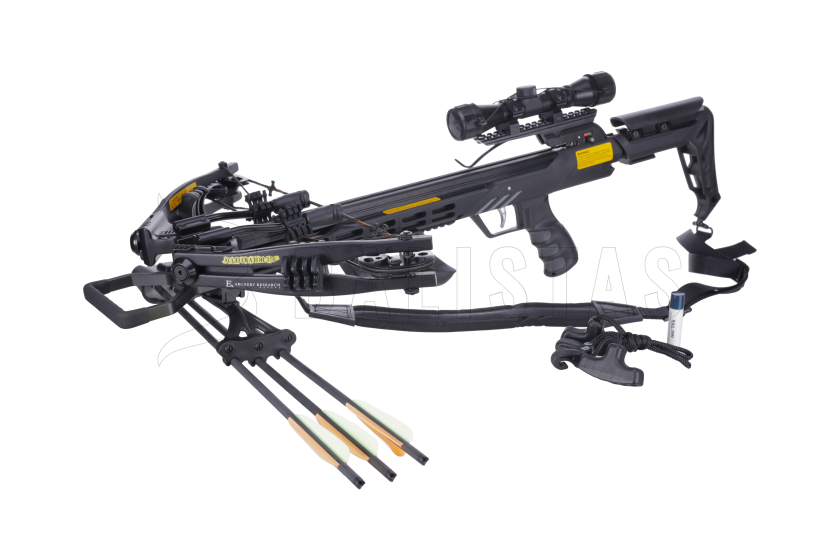 Kuše Beast Hunter Accelerator 370+ 185lb Black