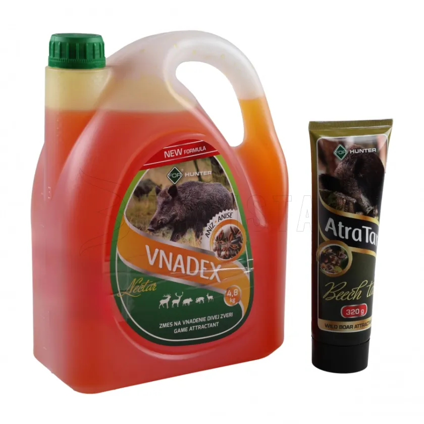 Vnadidlo Vnadex Nectar 4.8kg Anýz + 320g bukového dehtu AtraTar