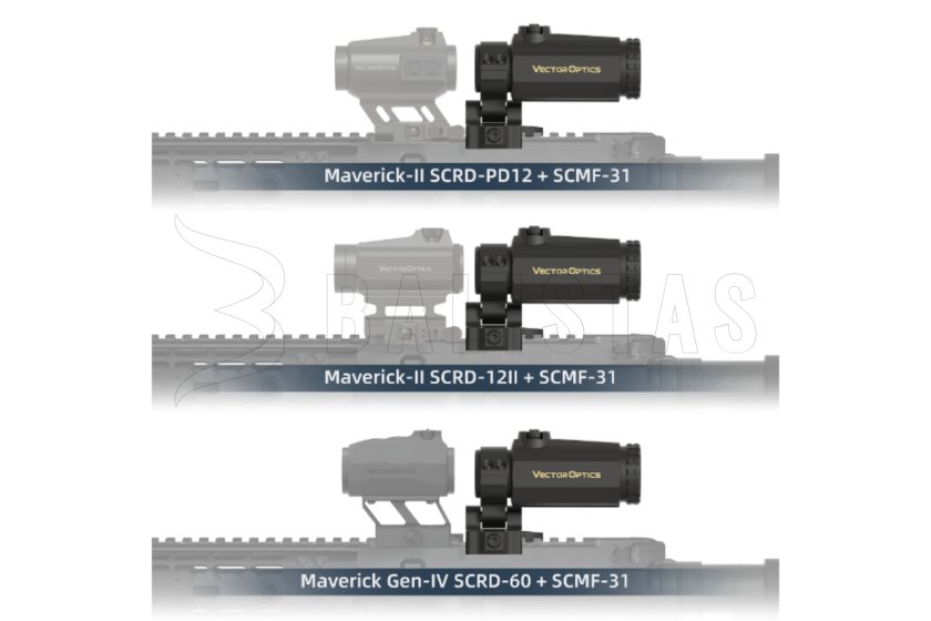 Zvětšovací modul Vector Optics Maverick-III 3x22 MIL mod.2026 11