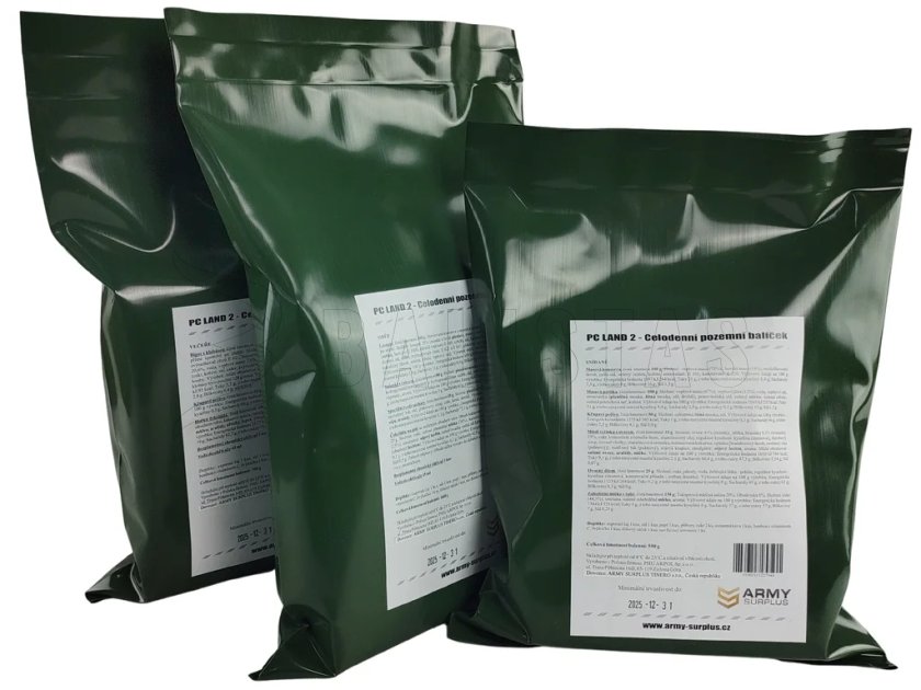 Celodenní balíček 3 jídel Arpol PC Land 2 MRE 2