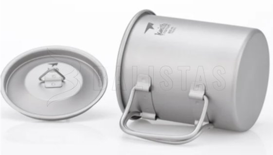Titanový hrnek Keith s víčkem 300ml 5