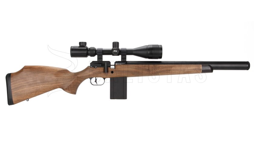 Vzduchovka FX DRS 500mm Walnut Grade 2 6,35mm 9