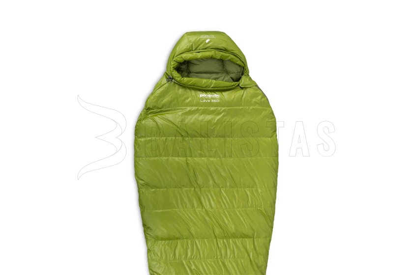 Spacák Pinguin Lava 350 175cm zelený levý 2