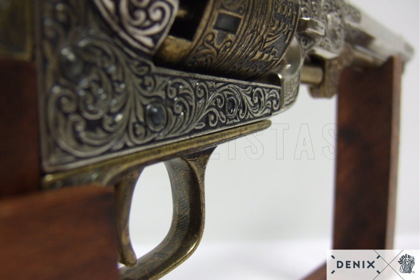 Replika Colt Navy 1851 – mosaz 4