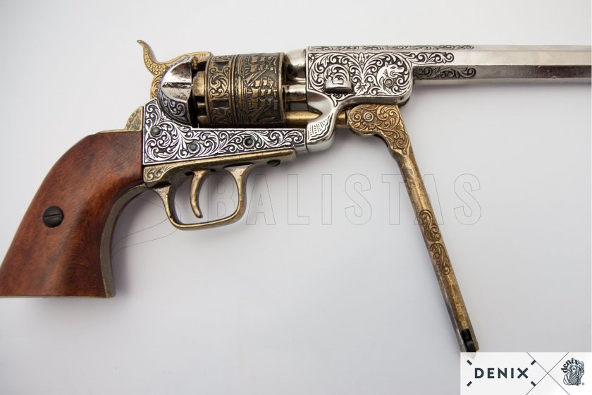 Replika Colt Navy 1851 – mosaz 11