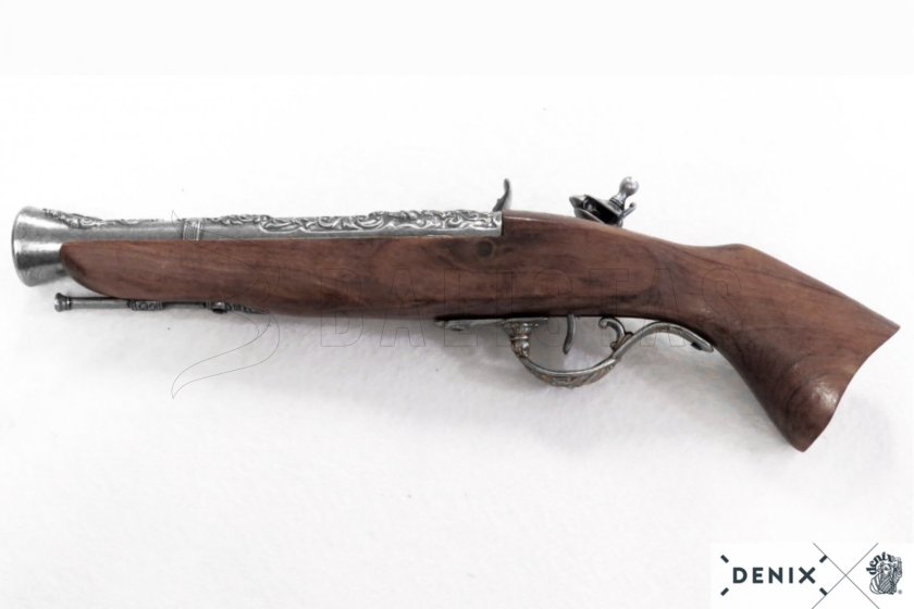 Replika Křesadlová pistole Blunderbuss, Rakousko 18. století 8