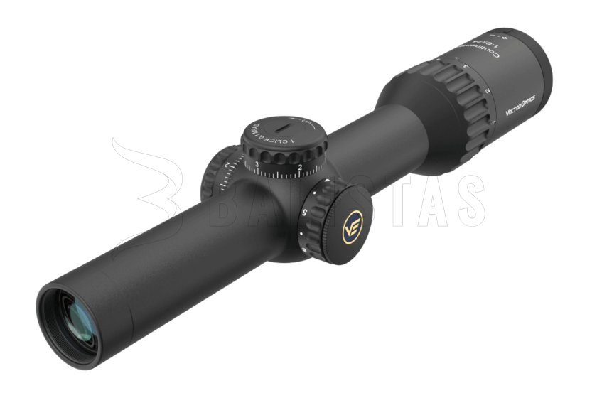 Puškohled Vector Optics Continental x6 1-6x24i SFP VEC-FDR Fiber MIL