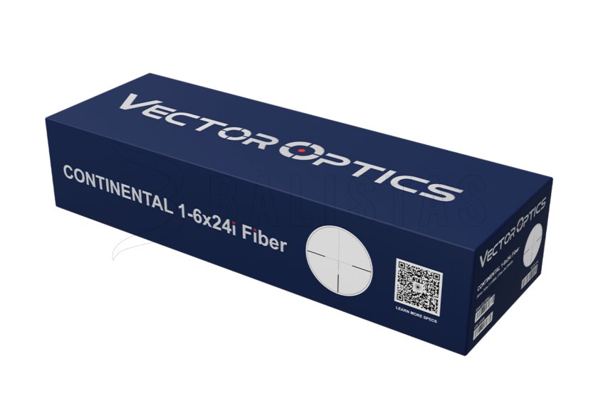 Puškohled Vector Optics Continental x6 1-6x24i SFP VEC-FDR Fiber MIL 11