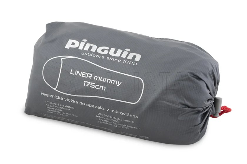 Vložka do spacáku Pinguin Liner Mummy 185cm 7
