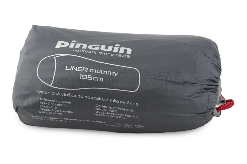 Vložka do spacáku Pinguin Liner Mummy 185cm 5
