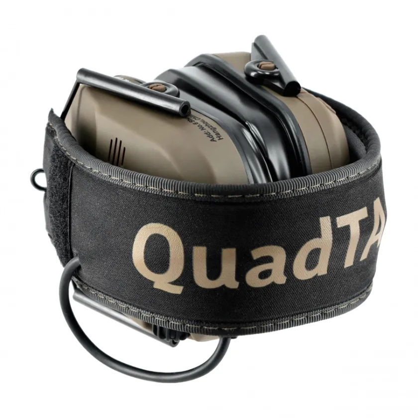 Aktivní střelecká sluchátka RealHunter Active ProSHOT QuadTAC FDE 6