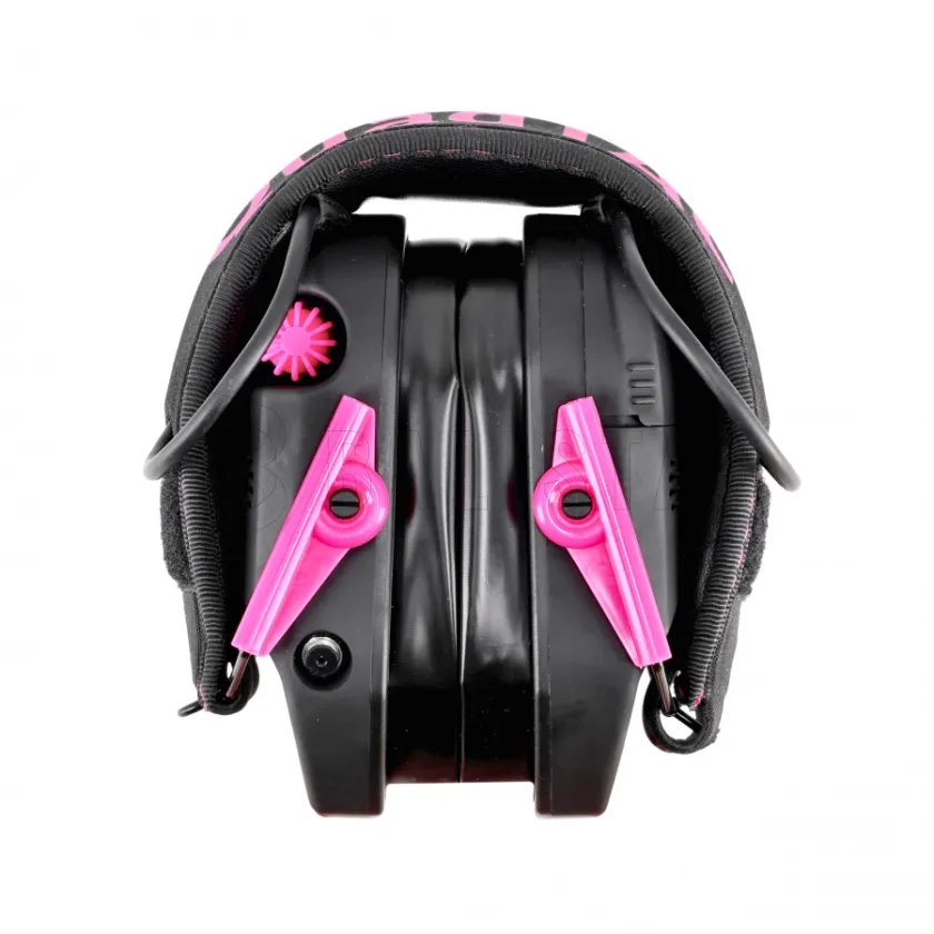Aktivní střelecká sluchátka RealHunter Active ProSHOT QuadTAC Devil Pink 5