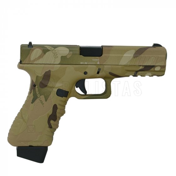 Airsoft pistole APS ACP 601 (Multi-cam)