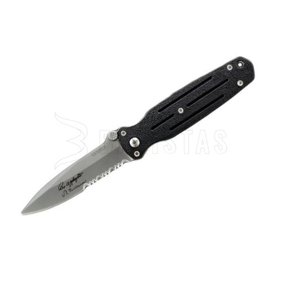 Nůž Gerber Applegate-Fairbairn Mini Covert, komb. ostří, černý
