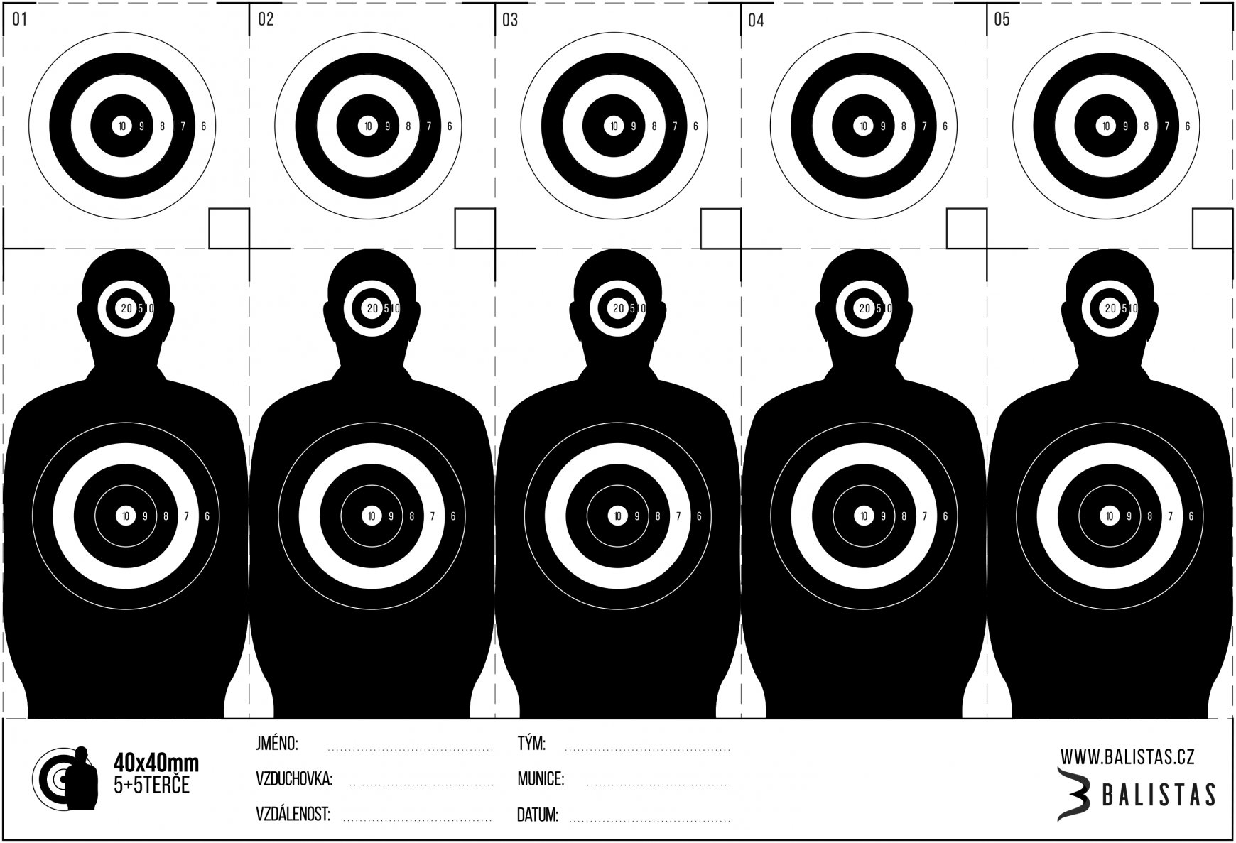 Target CZ silhouette