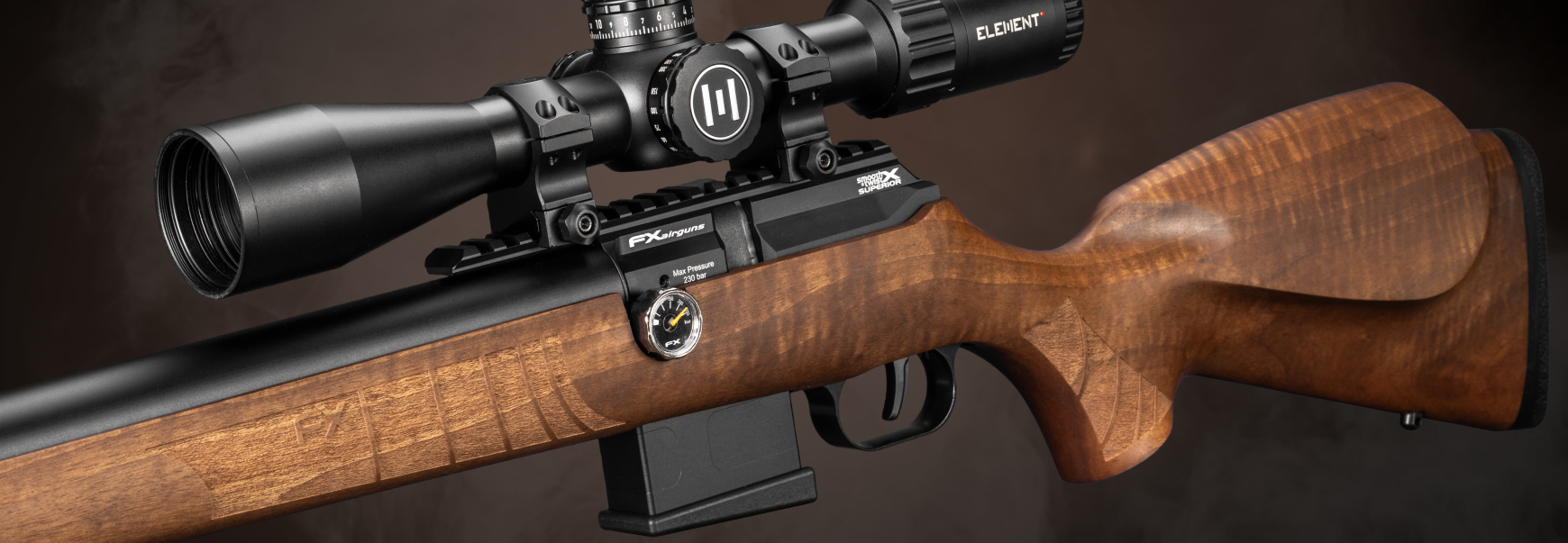 Vzduchovka FX DRS MKII Classic Walnut text 3